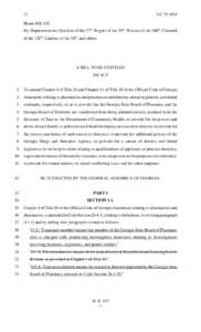 Article One of the Constitution of Georgia / Pharmacist / Official Code of Georgia Annotated / American Board of Physician Specialties