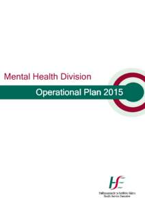 Microsoft Word - Mental Health Division Operational Plan 2015 FINAL[removed]