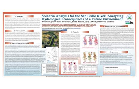 Scenario Analysis for the San Pedro River