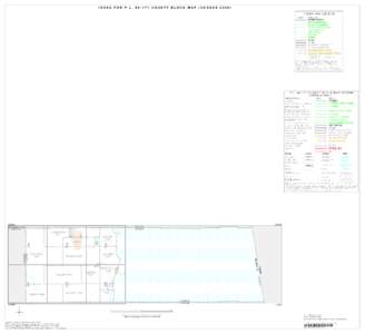 INDEX FOR P.L[removed]COUNTY BLOCK MAP (CENSUS[removed]INDEX MAP LEGEND SYMBOL NAME STYLE