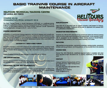 SLAF Ekala / Military / Helitours / Recruit training / Aircraft maintenance / Aviation / Sri Lanka / Sri Lanka Air Force / Military of Sri Lanka