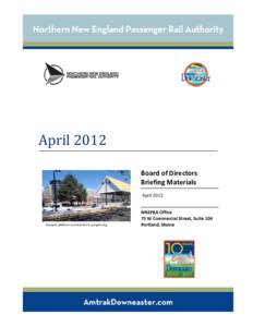 April[removed]Board of Directors Briefing Materials April 2012