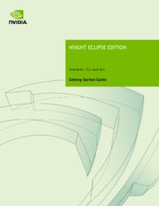 NSIGHT ECLIPSE EDITION  DG_v7.0 | March 2015 Getting Started Guide