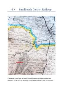 Snailbeach District Railways / Snailbeach / Pontesbury / Minsterley / Glyn Valley Tramway / Narrow gauge railway / Mine railway / Minsterley branch line / Track gauge / Rail transport / Land transport