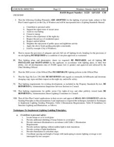 COUNCIL MINUTES  Page 12 Windsor, Ontario April 18, 2005