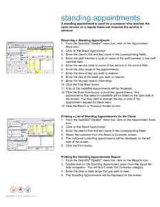 Microsoft Word - Standing Appointments 49.doc
