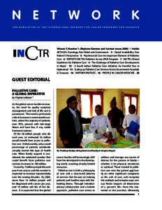 The Development of Palliative Care in Nepal   A Collaboration Between the International Network for Cancer Treatment and Research (INCTR) & Local Hospitals and Institutions