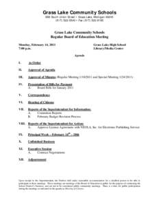 Minutes / Meetings / Parliamentary procedure / Agenda