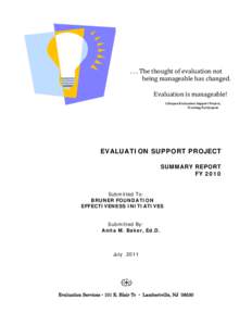 Program evaluation / Gang Resistance Education and Training / Participatory evaluation / Empowerment evaluation / Evaluation / Evaluation methods / Impact assessment