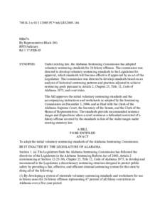 Sentencing Reform Act / Penology / Sentencing / United States Federal Sentencing Guidelines / Maryland State Commission on Criminal Sentencing Policy / United States criminal procedure / Criminal procedure / Alabama Sentencing Commission