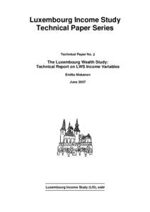 Socioeconomics / Development / Household income / Luxembourg Income Study / Welfare economics / Disposable and discretionary income / Poverty / Median household income / Income tax / Economics / Taxation / Income in the United States