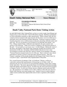 National Park Service U.S. Department of the Interior