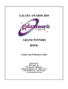 Microsoft Word - GALAXYGrand Winners Book[removed]doc