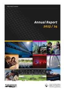 NEW PLYMOUTH. TARANAKI.  Annual Report[removed]  Strategic Intent