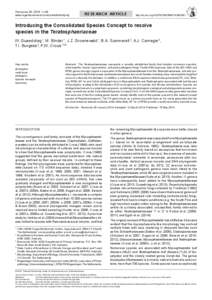 Persoonia 33, 2014: 1– 40 www.ingentaconnect.com/content/nhn/pimj RESEARCH ARTICLE  http://dx.doi.org[removed]003158514X681981