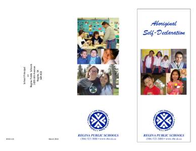 Aboriginal Self-Declaration Brochure 2014
