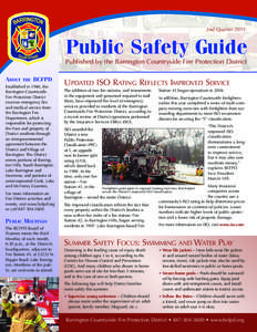 2nd Quarter[removed]Public Safety Guide Published by the Barrington Countryside Fire Protection District ABOUT