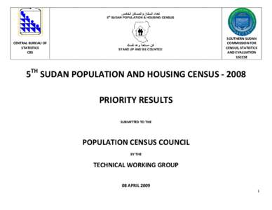 Microsoft Word - Sudan Census Priority Results English 08 April 2009