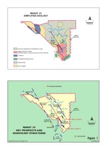 MANAT JV SIMPLIFIED GEOLOGY 0 1 Kilometre