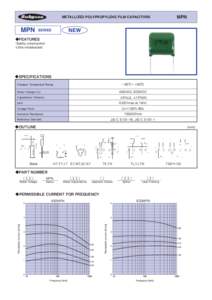 METALLIZED POLYPROPYLENE FILM CAPACITORS  MPN