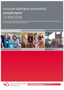 muscular dystrophy queensland annual report[removed]