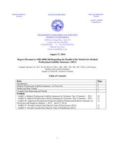 Investment / Financial institutions / Medical malpractice / Institutional investors / Liability insurance / ProAssurance Corporation / Professional liability insurance / Incurred but not reported / Loss ratio / Types of insurance / Insurance / Financial economics