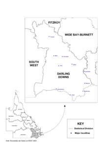 Statistical Division Map - Darling Downs