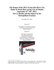 Ak-Sar-Ben / Economy of Omaha /  Nebraska / Rodeo / Omaha /  Nebraska / MIG /  Inc. / Geography of the United States / Omaha Ak-Sar-Ben Knights / Knights of Ak-Sar-Ben / Nebraska