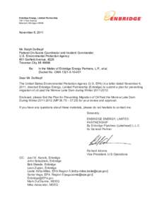 This is one document in the Enbridge oil spill administrative record