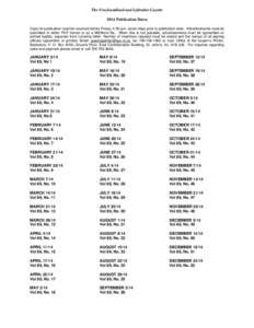 Microsoft Word - 2014_Publication dates.doc