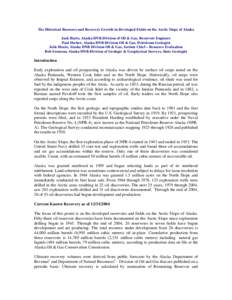 Microsoft Word - Resource&Recovery Growth-ArcticSlopeAlaska_Abstract.doc