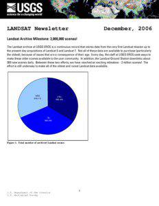 LANDSAT Newsletter  December, 2006