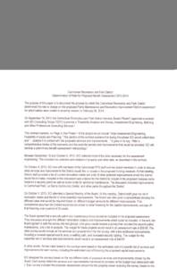 Carmichael Recreation and Park District Determination of Rate for Proposed Benefit Assessment[removed]The purpose of this paper is to document the process by which the Carmichael Recreation and Park District determined