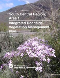 Roadside Vegetation Management Plan[removed]SC region area 1