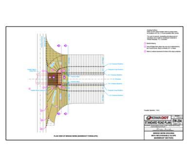 Grading Surface: Refer to berm slope location table in project plans The cost of removal, stockpiling and placement of  Nor