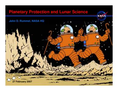 Sample return mission / Mars sample return mission / Exploration of Mars / Planetary protection / NASA / Interplanetary contamination / Lunar and Planetary Institute / Spaceflight / Space technology / Space
