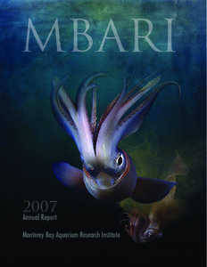 MBARI[removed]Annual Report  Monterey Bay Aquarium Research Institute
