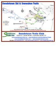 Swedetown Ski & Snowshoe Trails  MTAMARACK