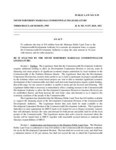 Northern Mariana Islands / Political geography / Politics / Froilan Tenorio / Commonwealth of Nations / New York state public-benefit corporations