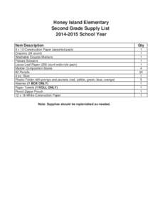 St  Tammany Parish[removed]Approved School Supply List.xlsx