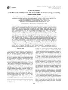 Geochimica et Cosmochimica Acta, Vol. 66, No. 22, pp. 3887–3900, 2002 Copyright © 2002 Elsevier Science Ltd Printed in the USA. All rights reserved $22.00 ⫹ .00  Pergamon