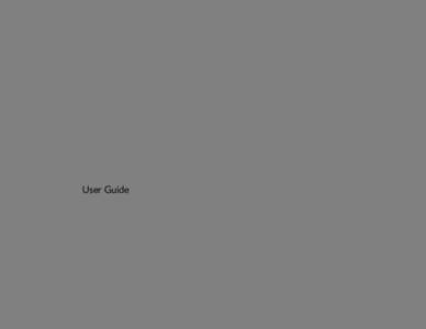 User Guide  Intellectual property notices © 2009 Palm, Inc. All rights reserved. Palm, Pre, Synergy, Touchstone, webOS, and the Palm and Pre logos are among the trademarks or registered trademarks owned by or licensed 