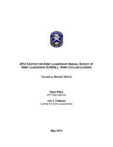 CASAL Civilian Leader Report