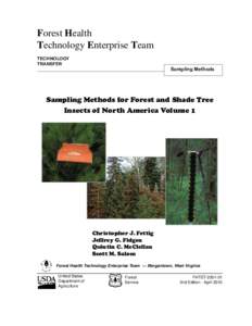 Forest Health Technology Enterprise Team TECHNOLOGY TRANSFER  Sampling Methods