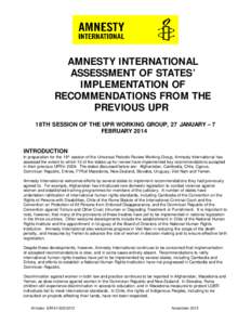 United Nations Human Rights Council / Human Rights Campaign / Amnesty International / National human rights institutions / Structure / Politics / Universal Periodic Review of New Zealand / Human rights in Samoa / Human rights / Universal Periodic Review / Ethics