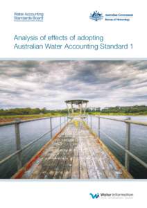 Analysis of effects of adopting Australian Water Accounting Standard 1 Contents  Introduction