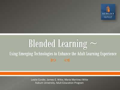 Pedagogy / Blended learning / E-learning / Educational technology / Virtual education / Learning platform / Instructional design / Education / Educational psychology / Distance education