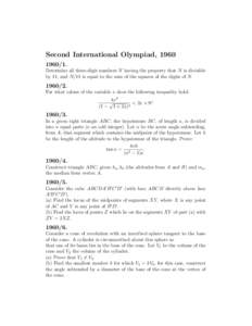 Second International Olympiad, [removed]Determine all three-digit numbers N having the property that N is divisible by 11, and N/11 is equal to the sum of the squares of the digits of N[removed].
