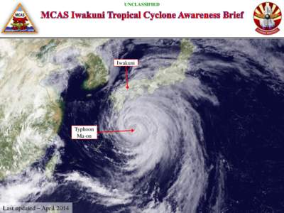 UNCLASSIFIED  Iwakuni Typhoon Ma-on