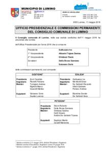 Microsoft Word - Uff presidenziale e commissioni CC 2016